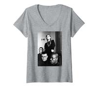 Mujer Electribe 101 Electronic Soulful House Group por AJ Barratt Camiseta Cuello V