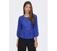 Mujer Elegante Blusa Manga 3/4 Malla Flores Top JDYKING NUEVO