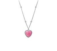 Mujer Elegante Hermosa Collar de Colgante de corazón Fecha Adecuada, Fiesta, como Novia Actual, Collares de Esposa para Mujeres