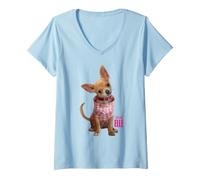 Mujer Elle from The World of Legally Blonde Bruiser Diamond Tag Camiseta Cuello V
