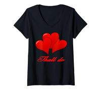 Mujer Elogio romántico de Thall Do Yorkshire Tyke Camiseta Cuello V