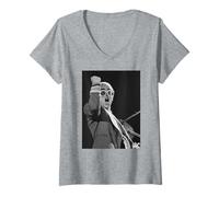 Mujer Elton John Vive en Londres más Fuerte Que el Concorde Camiseta Cuello V