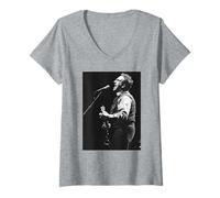 Mujer Elvis Costello y Las Atracciones en Vivo 1994 Oliver's Army Camiseta Cuello V