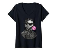 Mujer Emiliano Zapata Revolución Mexicana Camiseta Cuello V