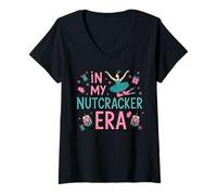 Mujer En la era de mi Cascanueces Camiseta Cuello V