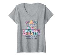 Mujer En la era de mi Hijo más Joven, Las Reglas no se aplican a mí - Hija Camiseta Cuello V