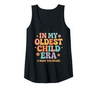 Mujer En la era de mi Hijo Mayor Hago Las Reglas - Funny Daughter Camiseta sin Mangas