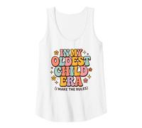 Mujer En la era de mi Hijo Mayor Hago Las Reglas - Funny Daughter Camiseta sin Mangas