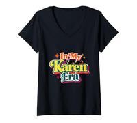 Mujer En Mi Era Karen Divertido Sarcástico Camiseta Cuello V