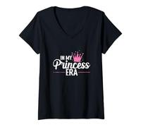 Mujer En mi Era Princesa Camiseta Cuello V