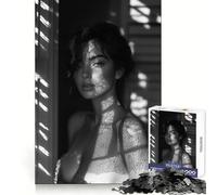 Mujer en Penumbra, Rompecabezas de 1000 Piezas para Adolescentes, Ejercicio Inteligente, Actividad de Ocio, Cierre sin Costuras, Regalo de cumpleaños (38x26cm)
