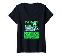 Mujer En realidad, desearía esto a mi peor enemigo peor enemigo Camiseta Cuello V