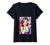 Mujer En Tus Sueños Camiseta Cuello V