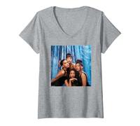 Mujer En Vogue Ahora Reproduciendo Sesión De Fotos por Michael Grecco Camiseta Cuello V