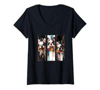 Mujer Encantador Bulldog Francés Lindo Frenchie Camiseta Cuello V
