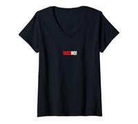 Mujer Encanto! Paquetes no! antifascismo no fascismo antifascista Camiseta Cuello V