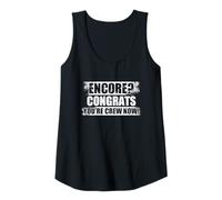 Mujer Encore? Congrats Sound Guy Ingeniero de Sonido Camiseta sin Mangas