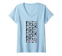 Mujer Encuentra, quédalos, encuéntralo, conserva esto, guarda aquello Camiseta Cuello V