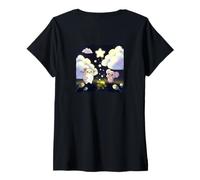 Mujer Encuentra una Estrella Camiseta Cuello V