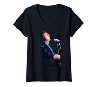 Mujer Engelbert Humperdinck Rey del Romance Cantante 1998 Camiseta Cuello V