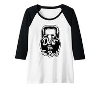 Mujer Entrenamiento de Kettlebell Do It For The Booty Gym Camiseta Manga Raglan