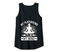 Mujer Entusiastas De Pilates Playground In My Mind Pilates Camiseta sin Mangas