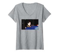 Mujer Enya Orinoco Flow Cantante Solo Los Celtas Era 1992 Camiseta Cuello V