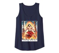 Mujer Epic Japanese Anime Christian Faith Bible Graphic - Samson Camiseta sin Mangas