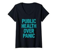 Mujer Epidemiólogo Salud Pública Humor R Data Nerd Gift Camiseta Cuello V