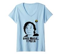 Mujer 'Eres mala y p...' diseño oficial La que se avecina Camiseta Cuello V