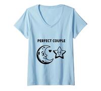 Mujer Eres Mi Sol Mi Luna Y Todas Mis Estrellas Camiseta Cuello V