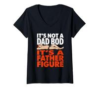 Mujer Es Curioso Que no Sea papá, Dios, es una Figura paterna Que Dice Camiseta Cuello V