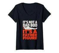 Mujer Es Curioso Que no Sea papá, Dios, es una Figura paterna Que Dice Camiseta Cuello V