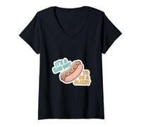 Mujer Es un Mal día para ser un Kawaii Divertido Camiseta Cuello V
