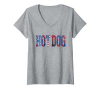 Mujer Es un Mal día para ser un Perro Caliente Camiseta Cuello V