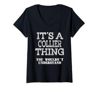 Mujer Es una cosa COLLIER que no entenderías que coinciden con la familia Camiseta Cuello V
