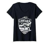 Mujer Es una cosa de CANTARA Regalos Camiseta Cuello V