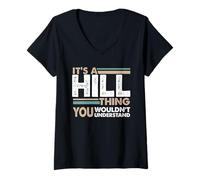 Mujer Es una Cosa de Hill Que no entenderías el Apellido Camiseta Cuello V