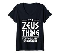 Mujer Es una Cosa Zeus Que no entenderías Camiseta Cuello V