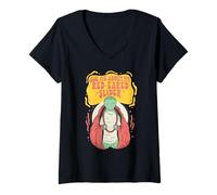 Mujer Eslizón Orejirrojo Ask Me About My Red Eared Slider Camiseta Cuello V