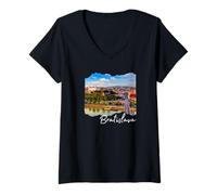 Mujer Eslovaquia Bratislava Souvenir/Bratislava Camiseta Cuello V