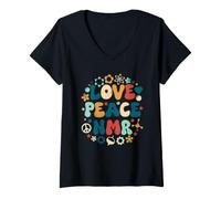 Mujer Espectroscopía de Resonancia Magnética Nuclear Love RMN Camiseta Cuello V