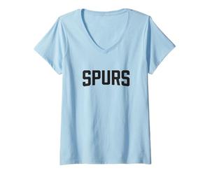 Mujer ESPUELAS Camiseta Cuello V