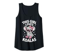 Mujer Esta chica ama a los koalas Camiseta sin Mangas