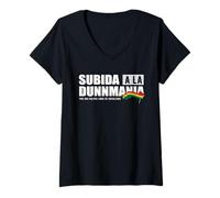 Mujer Esta chica apoya a Jaime Dunn para presidente de Bolivia 2025 Camiseta Cuello V