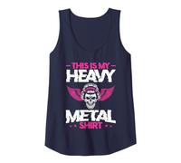 Mujer Esta es mi camisa Heavy Metal Heavy Metal Camiseta sin Mangas