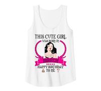 Mujer Esta Linda Chica nació en Marzo Funny Mar Birthday Sis Lady Camiseta sin Mangas