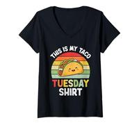 Mujer Este es mi Martes de Tacos Camiseta Cuello V