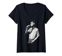 Mujer Este Hombre Encantador The Smiths Live Morrissey 1984 Camiseta Cuello V