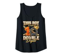 Mujer Este niño es Ahora Artes Marciales de Dos dígitos 10 cumpleaños Camiseta sin Mangas